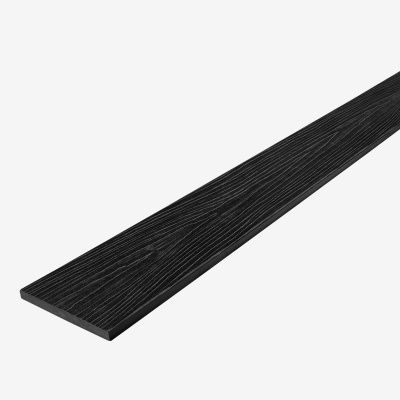 Заборная доска Forte 140х10 цвет Графит Фактура 3D