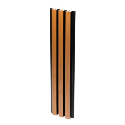 Фасадная панель WoodVex Lines Ultra 2900x120x26 мм цвет Latte Фактура Стилизация под дерево